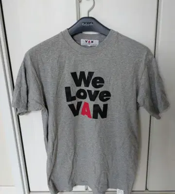 We Love VAN 그레이 셔츠