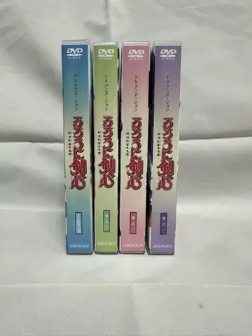 바람의 검심 -메이지 검객 로망담- TV 전편+OVA+극장판 DVD 세트