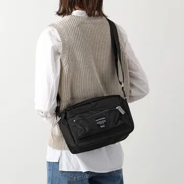 미사용 택 포함 마리메꼬 숄더백 마이싱스 블랙