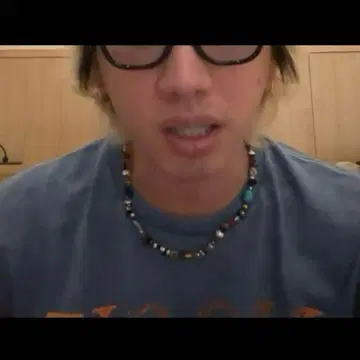 컬러풀 비즈 목걸이 담수 펄 천연 소재 oneokrock y2k 타카