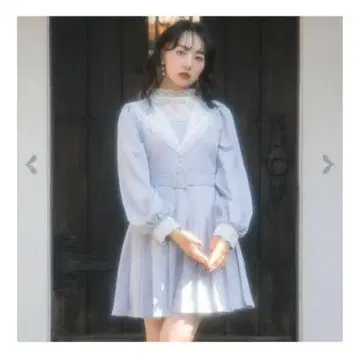 긴팔 무릎 기장 원피스 BUBBLES