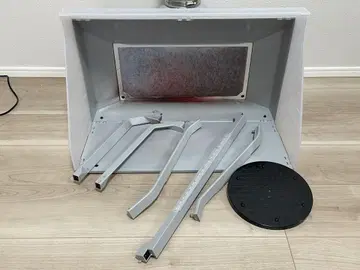 산코 LED 라이트 부착 파워풀 팬 페인팅 부스 디럭스