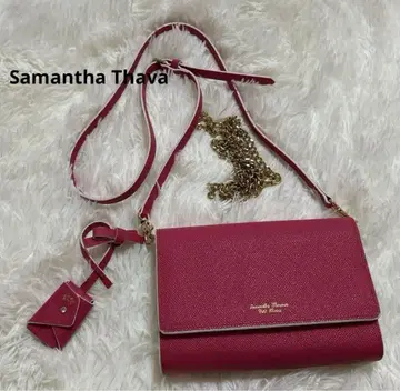 Samantha Thava 숄더백 핑크
