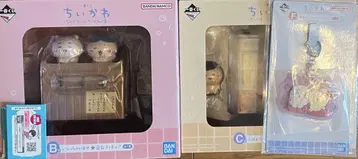 치이카와 제일복권 B상 C상 피규어 F상 러버 참 더블 찬스 반권