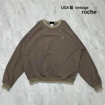 USA제 roche 나일론 자켓 풀오버 피스테 골프웨어