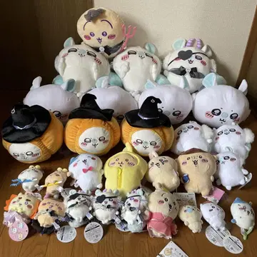 모몽가 치이카와 (먼작귀) 토끼 하치와레 밤만쥬 봉제 인형 보이스 포함