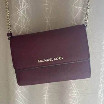 MICHAEL KORS 퍼플 숄더백