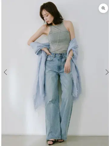 anuans wide leg denim