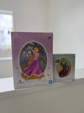 디즈니 프린세스 라푼젤 A상 피규어 파스칼 C상