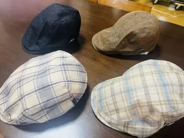 [ 새상품급 ] 헌팅모자 4세트 모자 캡 골프 영국풍 베레모