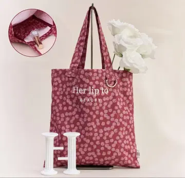 CHERRY FLAT MINI TOTE