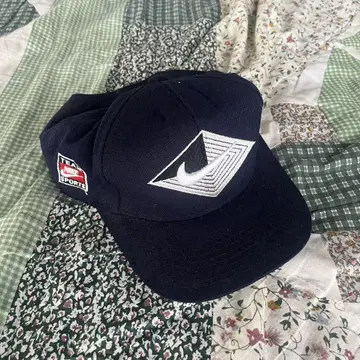 NIKE 빈티지 캡 90s 네이비 스우시