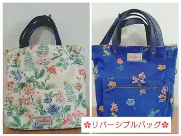 *Cath Kidston* 리버서블 토트백 꽃무늬