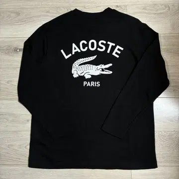 LACOSTE PARIS 로고 헤비 온스 T셔츠