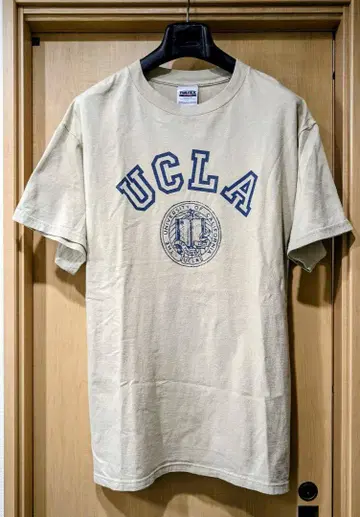 UCLA 칼리지 T셔츠 베이지 L 사이즈 TULTEK