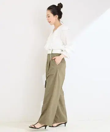베이세스톡 심플리시티 마블 팬츠 S 카키
