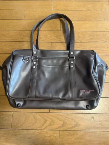 OLIVE des OLIVE 스쿨 백 다크 브라운