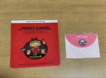 레트로 팬시 MERRY RAKER 레터 세트