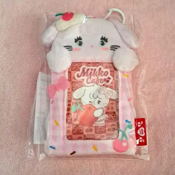 mikko cafe 봉제 인형 카드 케이스 (캐미)