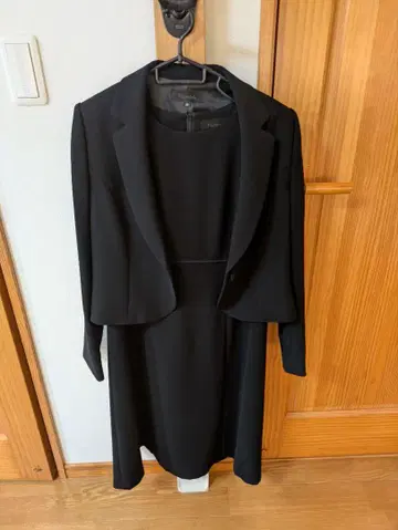 컨디션 최상 15호 2XL 2피스 원피스 상복 블랙 포멀