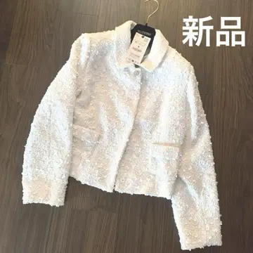 새상품 ZARA 택 포함 자켓 아이보리
