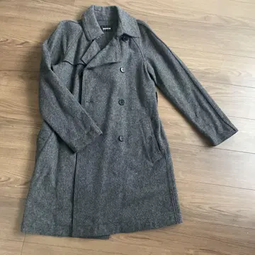 [ ZUCCA ] 울 트렌치코트 벨트 포함