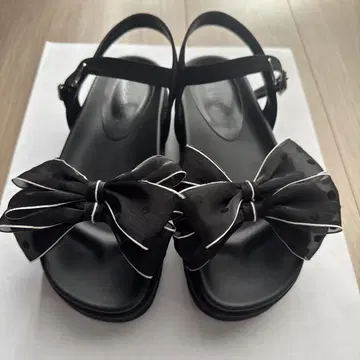 다이애나 리본 스포츠 샌들 블랙 사이즈 L 24cm