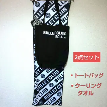 BULLET CLUB 토트백 & 쿨링 타월 세트 신일본 프로레슬링 새상품