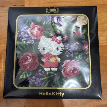 Hello Kitty 꽃무늬 손수건 FEILER 콜라보