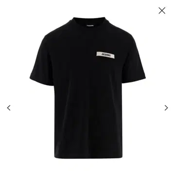 jacquemus 블랙 T셔츠 M 자크 뮈스