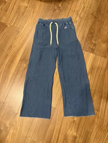챔피온 Reverse Weave 와이드 팬츠 M