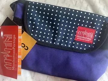 Manhattan Portage 메신저 백 네이비/퍼플