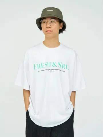 FreshService 프레쉬 서비스 코퍼레이트 프린트 티셔츠