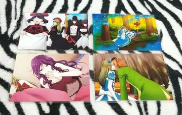 하트의 나라의 앨리스 브로마이드 4종 세트 2 라미네이티드 낱개 판매