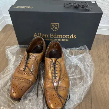 새상품급 Allen Edmonds 브라운 드레스 신발