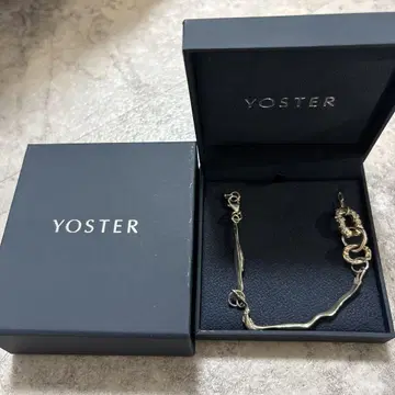 YOSTER 후카미 코우타 착용 목걸이 실버 46cm