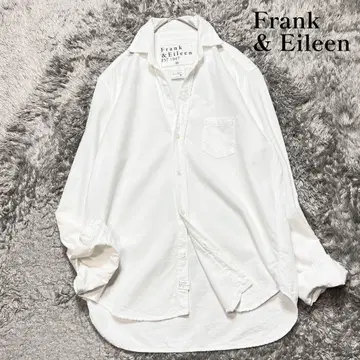 프랭크&아이린 Eileen 사슴 무늬 스키퍼 셔츠 XL 상당 컨디션 최상