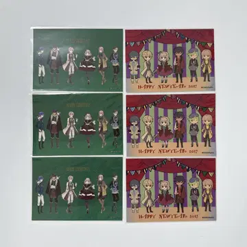 AGF TAKUYO 브로마이드 스이쿠라 6매