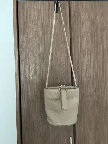 소가죽 그레이지 버킷백 숄더백