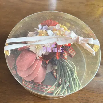 [ 미사용 ] PINK HOUSE 꽃다발 디자인 코사지