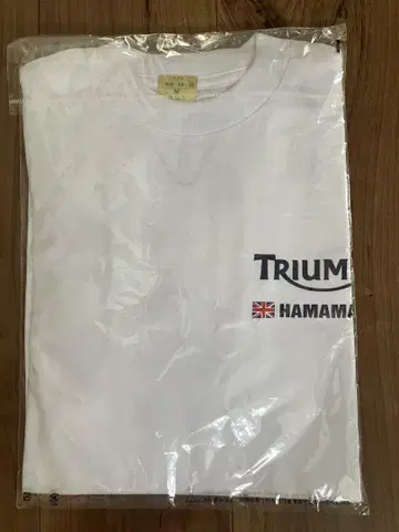 TRIUMPH 화이트 T셔츠 M 사이즈