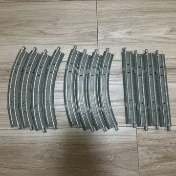 철도 모형 직선 커브 레일 세트