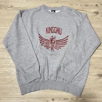 KingGnu 맨투맨 그레이 XXL 비행정