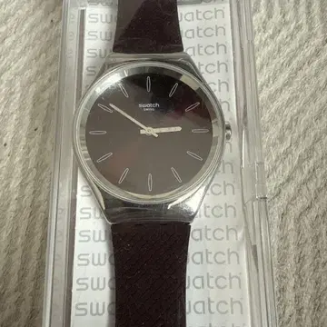 Swatch 아날로그 손목시계