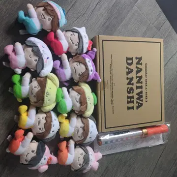 NANIWA DANSHI 봉제 인형 세트 12개