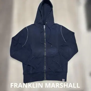 FRANKLIN MARSHALL 워시 집업 후드티
