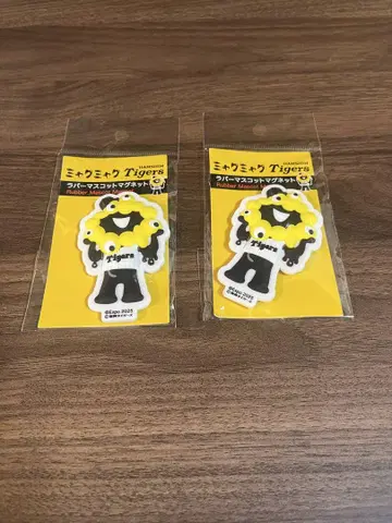 러버 마스코트 마그넷 한신 타이거즈 만박 미야쿠미야쿠 굿즈