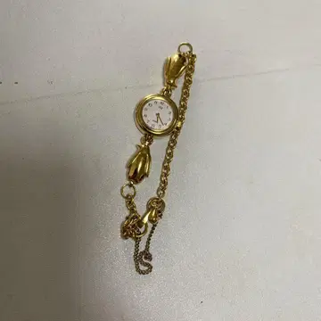 새상품급 CITIZEN Fill 빈티지 펭귄 골드 손목시계