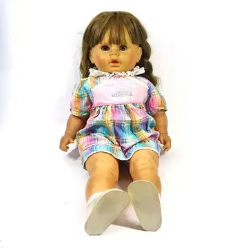 [ q-041s/k ] 독일제 Zapf사 껴안는 인형 쓰리피 아이