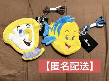 [ 익명 배송 ] 미녀와 야수 리틀 머메이드 파우치 시마무라
